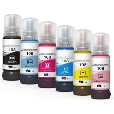 Epson 108 Mürekkep Takımı muadil