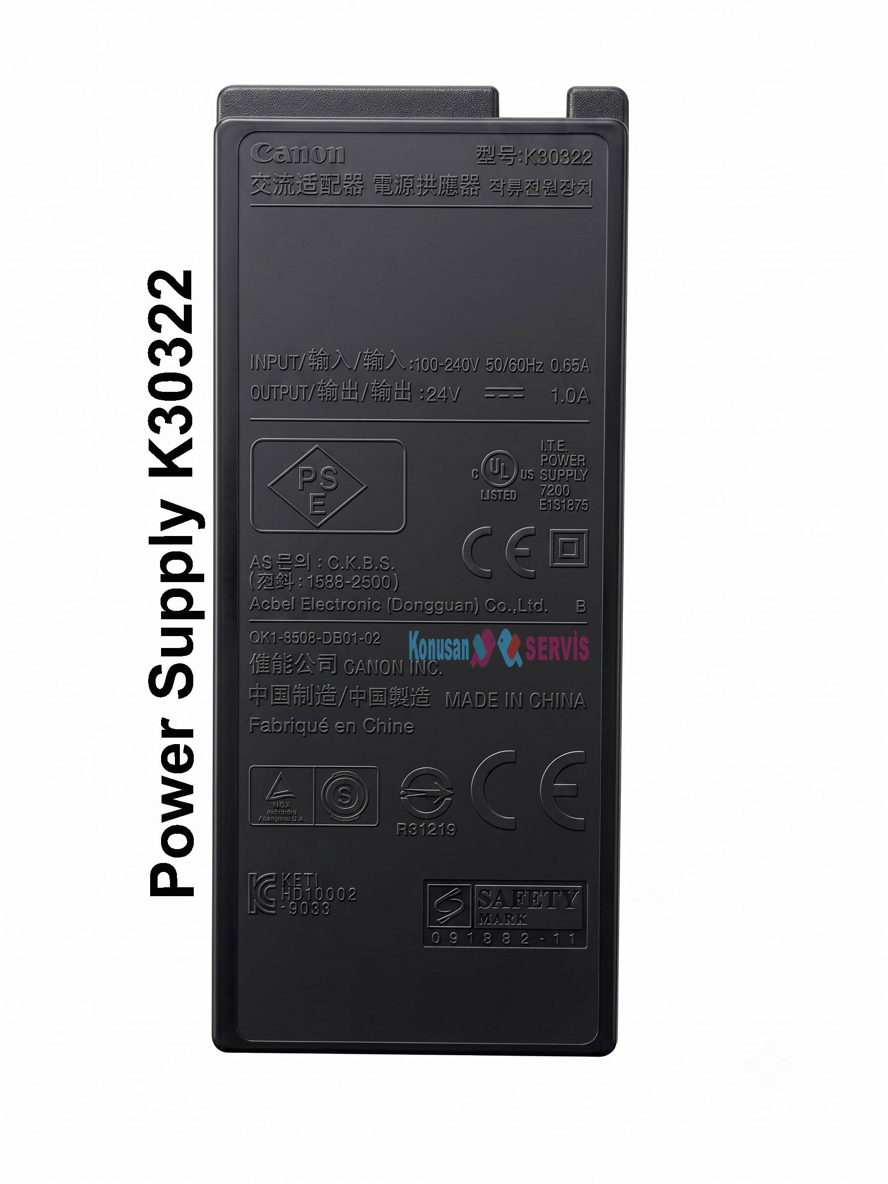 canon K30322  besleme